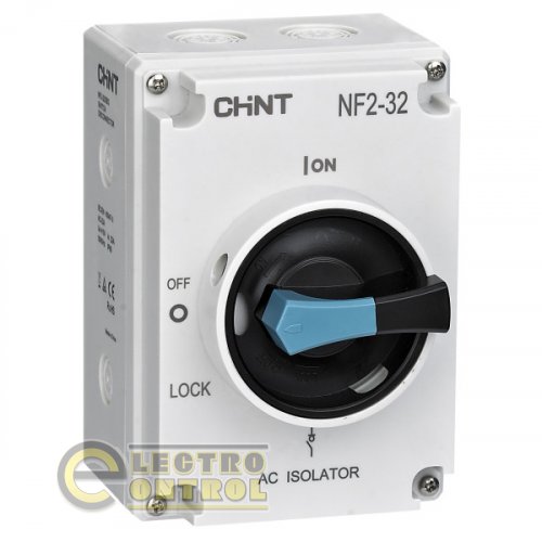 Выключатель нагрузки в боксе CHINT 324157 NF2-32/3BO 3P IP65