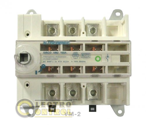 Выключатель нагрузки Socomec 25003016 Sirco VM2 3x160A