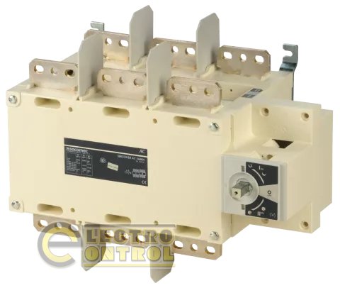 Перемикач навантаження Socomec 41AC3160 SIRCOVER 3x1600А (I-0-II)