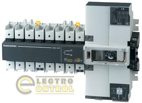 Перемикач навантаження Socomec 93234006 ATyS d M 4P 63А 230Vac +1AC RTSE