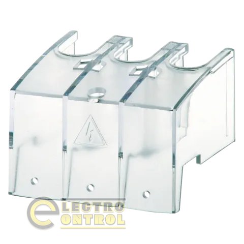 Клеммная крышка 63–80 А Socomec 22943009 для Sirco M, 3P, M2, пластиковая заглушка