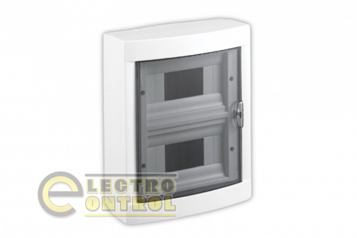 Корпус пластиковый UEC MDK23-N-24-40-UEC ЩРН-П 24 модуля 2 ряда навесной 295х337х100 IP40