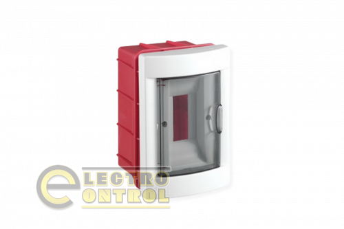 Корпус пластиковий UEC MDK23-V-02-40-UEC ЩРВ-П 2 модулі 1 ряд вбудований 100х142х98 IP40