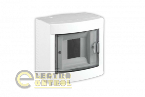 Корпус пластиковый UEC MDK23-N-04-40-UEC ЩРН-П 4 модуля 1 ряд навесной 140х150х98 IP40