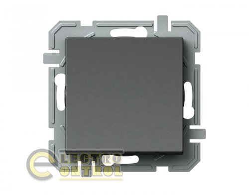 Выключатель лестничный 250V/10A ТЕМ SQ60ATXO-U LOGIQ антрацит