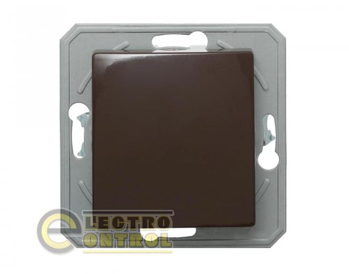 Выключатель лестничный 250V/10A ТЕМ SE60CBXO-U EKONOMIK без рамок шоколад