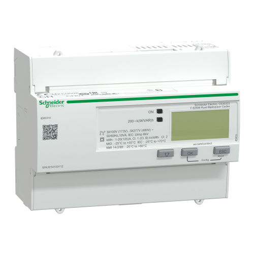 Счетчик электроэнергии Schneider-Electric Acti9 A9MEM3310 трехфазный 125А с импульсным выходом