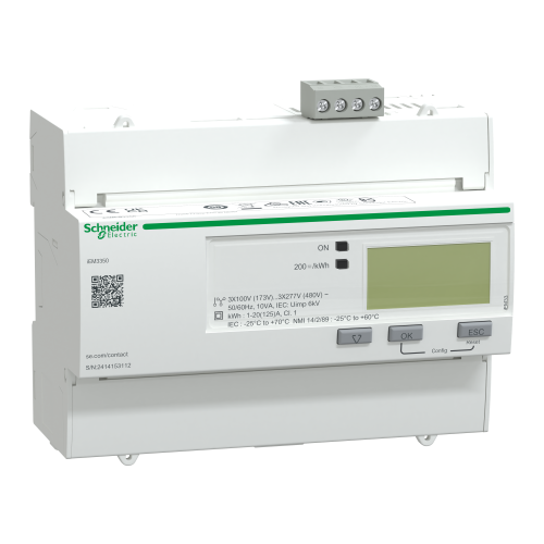 Лічильник електроенергії Schneider-Electric Acti9 A9MEM3350 трифазний 125А MODBUS