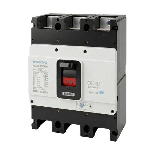 Автоматический выключатель MCCB Hyundai HGM1000S3PESBS0000C01000A HGM 3P 1000A Icu-70kA (0.6–1.0) x In