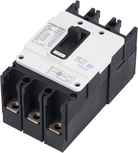 Автоматичний вимикач MCCB Hyundai HGM100E3PT4S0000C00050F HGM 3P 50A Icu-16kA (0.8–1.0) x In