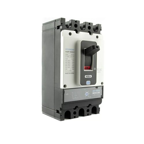 Автоматический выключатель MCCB Hyundai HGP400S3PT4S0000C00400 HGP 3P 400A Icu-65kA с электронным расцепителем