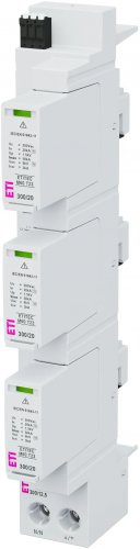 Ограничитель перенапряжения ETITEC ETI 2440857 M60 T23 300/20 3+1 RC