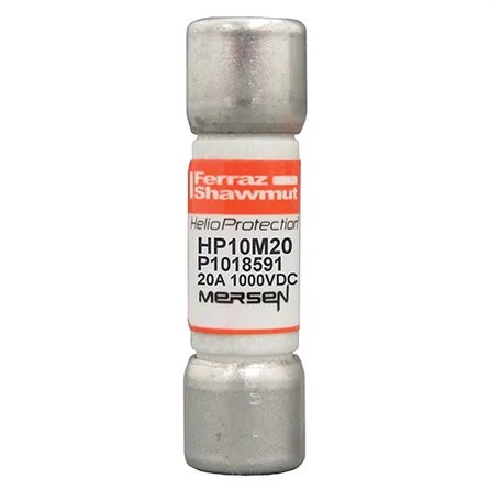 Запобіжник Mersen HP10M20 10x38mm, In 20A, PV, 1000V DC