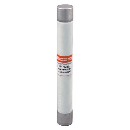 Запобіжник Mersen HP15M30R 10x85mm, In 30A, PV, 1500V DC Запобіжник Mersen HP15M30R 10x85mm, In 30A, PV, 1500V DC