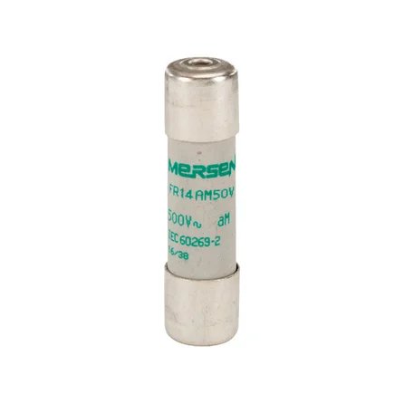 Запобіжник Mersen D218204 14x51 aM 50A 500VAC з індикацією Запобіжник Mersen D218204 14x51 aM 50A 500VAC з індикацією