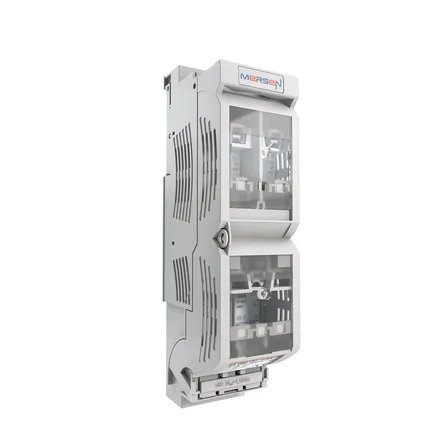 Вимикач-роз'єднувач під запобіжники Mersen D1070423 MULTIBLOC 000 100A 3P щитовий