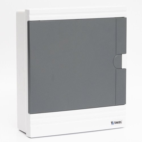 Щиток Takel 512750 зовнішній SF-WG на 24 модулі білий сірі двері Argent IP40