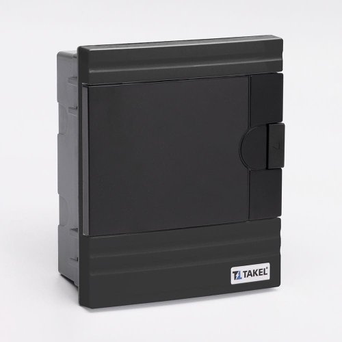 Щиток Takel 512767 внутренний FF-BB на 6 модулей черный черные двери Argent IP40