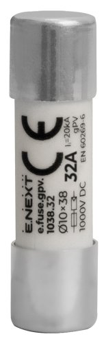 Плавкий предохранитель Enext i0610121 e.fuse.gpv.1038.32 10x38 gPV 32A 1000V DC 20kA