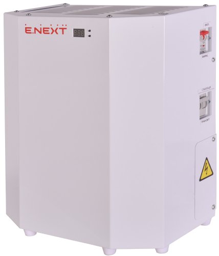 Стабілізатор напруги Enext s096004 тиристорний e.stab.stand.12 12kVA однофазний