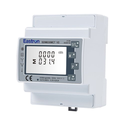Анализатор сети Eastron SDM630MCT-Mbus V2 Вх. 1/5A на DIN (кл. 1,0), Bi-directional measurement