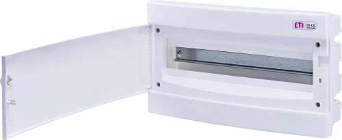 Щит ETI 1100403 внутрішній розподільний ECM 1x24PO (24 модулі білі дверцята)