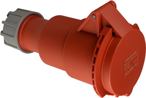 Розетка Аско-Укрем A0080010130 переносная серии UСombi 5P 32A IP44