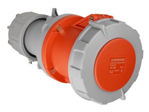 Розетка Аско-Укрем A0080010127 переносна серії UСombi 4P 63A IP67
