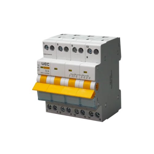 Выключатель-разъединитель UEC MTS-4-032 трехпозиционный SB-H09-63 4P 32А
