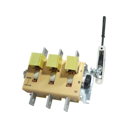 Выключатель-разъединитель UEC SB-VR32-39A31-1-630 ВР32-39A31240 630А рукоятка спереди Выключатель-разъединитель UEC SB-VR32-39A31-1-630 ВР32-39A31240 630А рукоятка спереди