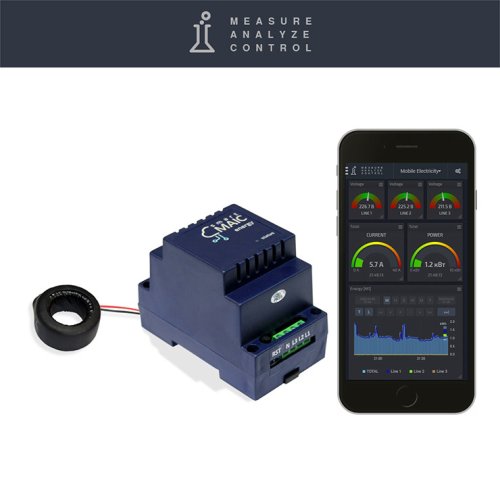 Розумний лічильник електроенергії c WiFi Smart-MAIC D101-11, однофазний, стандартна версія, кільце