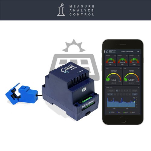Розумний лічильник електроенергії c WiFi Smart-MAIC D101-22, однофазний, розширена версія, защіпка