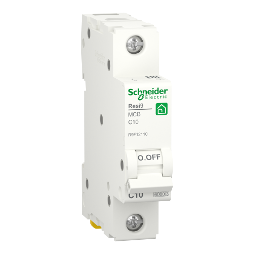 Автоматический выключатель Schneider-Electric R9F12110 RESI9 10А 1P С 6кА
