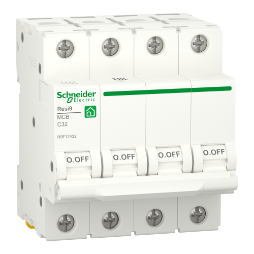 Автоматический выключатель Schneider-Electric R9F12432 RESI9 32А 4P С 6кА