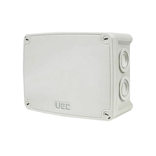 Монтажная коробка UEC JB-146-105-065-GF-IP66-GR для открытой установки 146х105х65мм IP66 со скобами серая