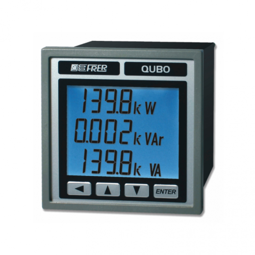 Аналізатор мережі FRER QUBO H Q72P3H005MCQ2, RS485 Modbus RTU, 400V, 1-5A