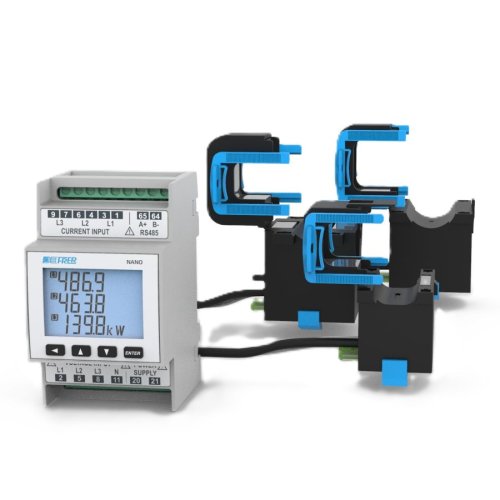 Аналізатор мережі модульний FRER NANO Q52A3H250MCQ2, RS485 Modbus RTU, 1-5A