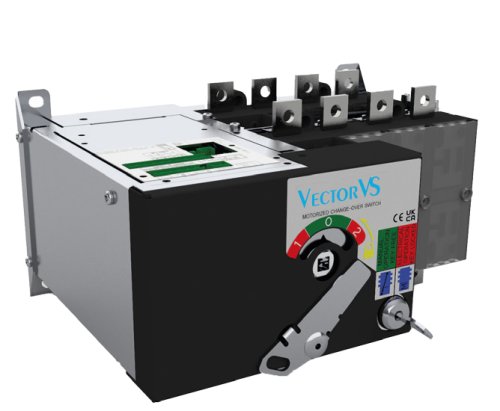 Переключатель нагрузки с моторным приводом Vector VS 120038MSY CS2P 3P 250A Переключатель нагрузки с моторным приводом Vector VS 120038MSY CS2P 3P 250A
