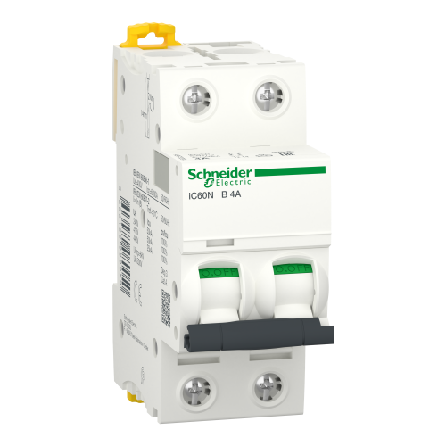 Автоматический выключатель Schneider-Electric A9F73204 iC60N 2P 4A B