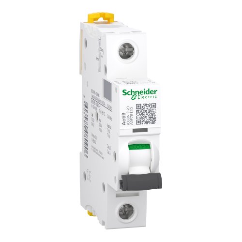 Автоматический выключатель Schneider-Electric A9F75120 iC60N 1P 20A D