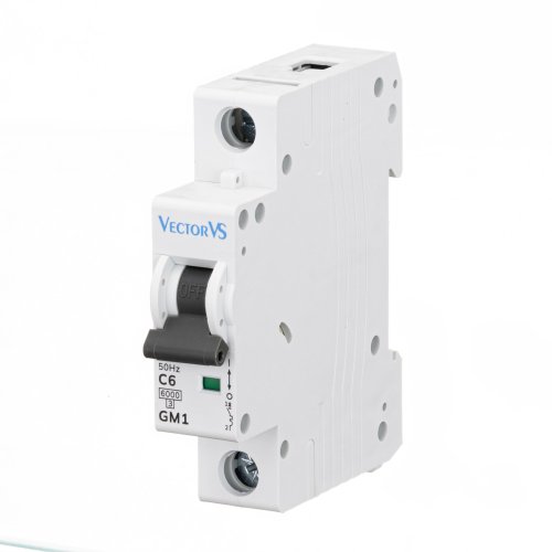 Модульный автоматический выключатель Vector VS GMS050B1P06AC GENESIS 1P B 50А 6кА