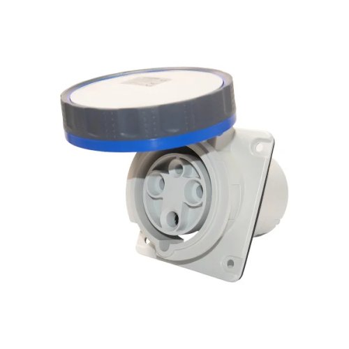 Розетка вбудована Gewiss GW63249H 10° IEC 309 HP IP67 2P+E 63A 230V 6H