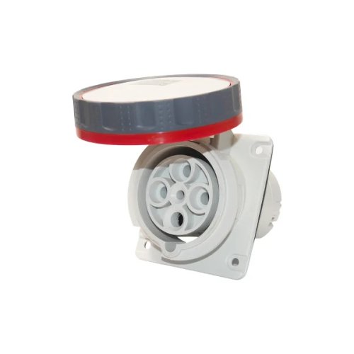 Розетка вбудована Gewiss GW63253H 10° IEC 309 HP IP67 3P+E 63A 400V 6H