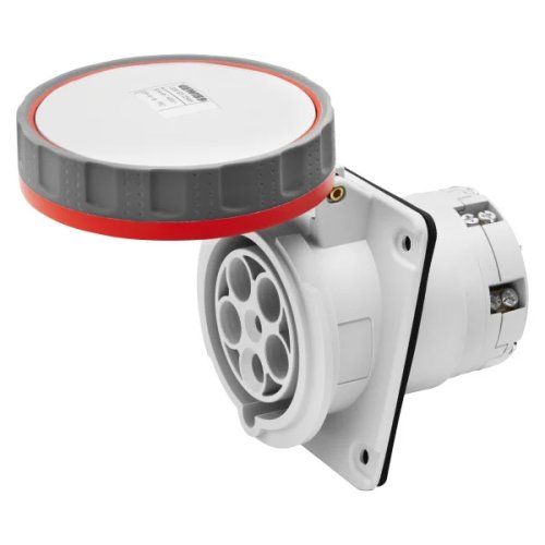 Розетка вбудована Gewiss GW62262H 10° IEC 309 HP IP67 3P+N+E 125A 400V 6H