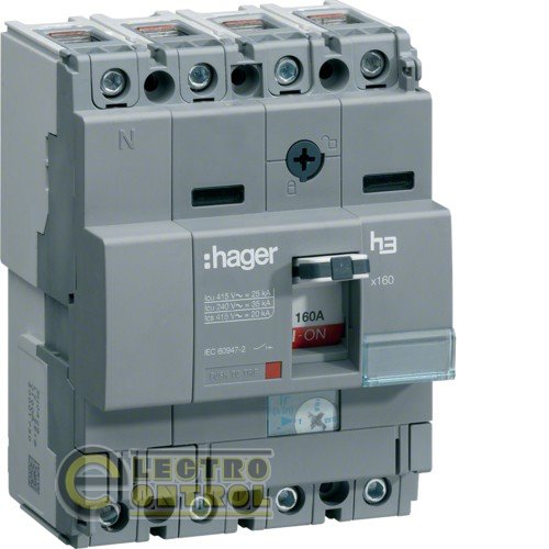 Автоматический выключатель, x160, TM 4P4D Icu=25kA In=125-80A, Ue до 440В АС Автоматический выключатель, x160, TM 4P4D Icu=25kA In=125-80A, Ue до 440В АС