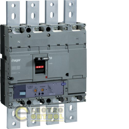 Автоматический выключатель, h1000, LSI, 4P4D 50kA 800-320A, 690В АС