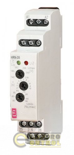 Реле контроля напряжения HRN-35 48-276V AC (1F, 2x16A_AC1) 2471401