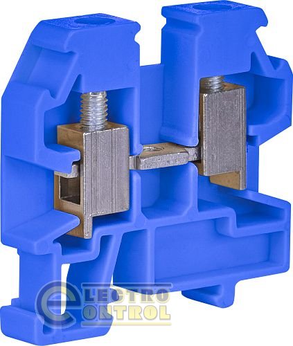 Клемма винтовая-нейтральная  mini VS 2,5 PAM N (2,5 mm2_синяя) 3901421