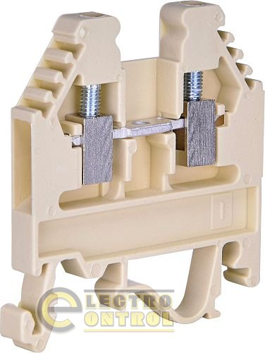 Клемма винтовая  VS 2,5 PA (2,5 mm2_бежевая) 3901000