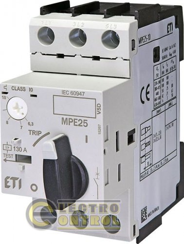 Автоматичний вимикач захисту двигуна MPE25-10 4648010